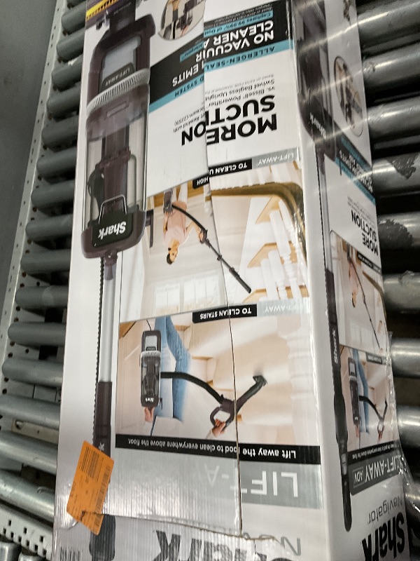 Photo 1 of Shark Navigator ADV Bagless Corded HEPA Upright Vacuum Cleaner for Multisurface and Cars with Portable Lift-Away in Purple LA362