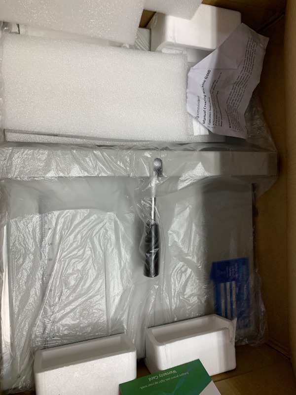 Photo 1 of Mxmoonant Manual Creasing Machine 18’’ with Positioning Blocks, Imperial Scale, 70-450g Thickness Paper Creaser, Paper Folding Machine for Business Cards, Invitations, DIY Crafts, Brochures, Covers