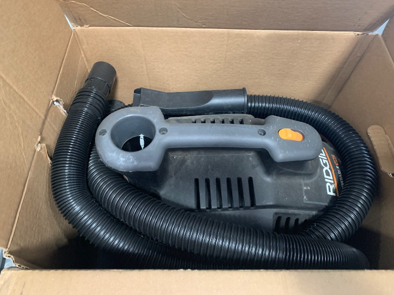 Photo 1 of (major usage) Ridgid WD4070 4 Gallon Portable Vacuum
