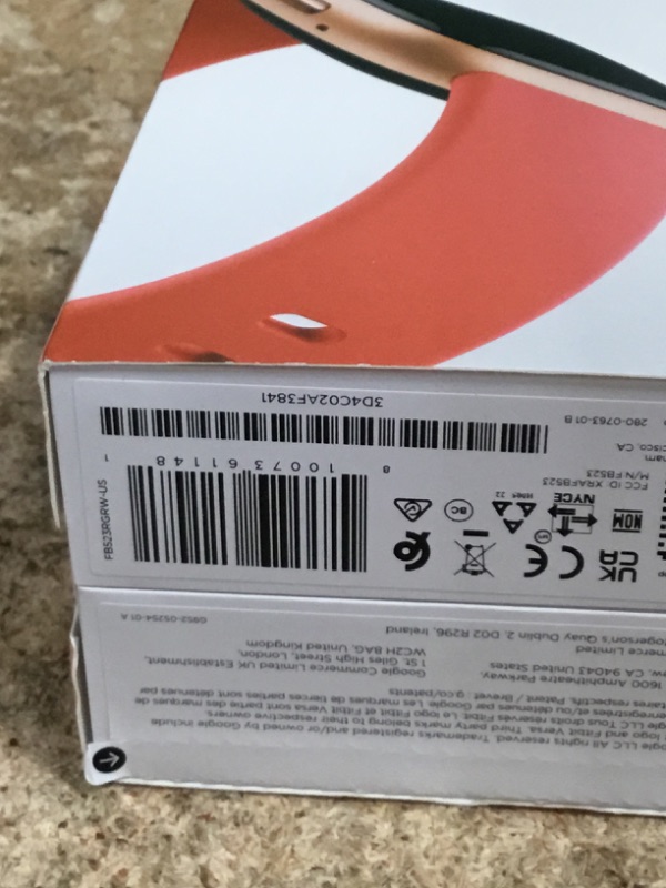 Photo 1 of *BRAND NEW FACTORY SEALED* Fitbit Versa 4 Fitness Smartwatch with Daily Readiness, GPS, 24/7 Heart Rate, 40+ Exercise Modes, Sleep Tracking and more, Pink Sand/Copper Rose, One Size (S & L Bands Included)