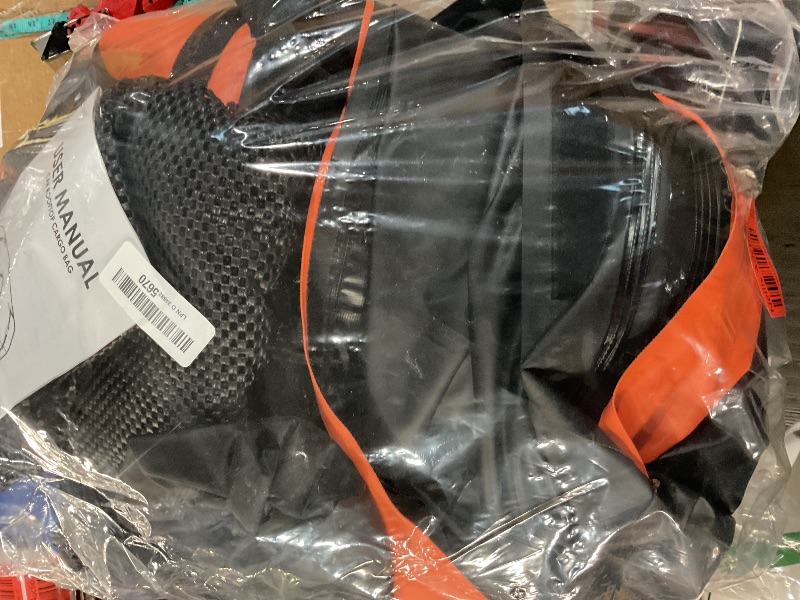 Photo 1 of ***PARTS ONLY***Car Rooftop Cargo Carrier Bag, 15 Cubic Feet Waterproof Heavy Duty 840D Car Roof Bag for All Vehicle with/Without Racks - Anti-Slip Mat, 6 Door Hooks, Storage Bag, 2 Extra Straps, Luggage Lock