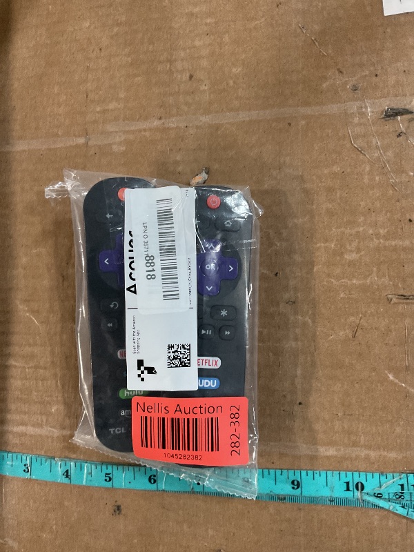 Photo 1 of (Pack of 2) Replacement-Remote-Control for Roku-TV,Compatible for TCL Roku/Hisense Roku/Onn Roku/Philips Roku Smart TVs(Not for Roku Stick and Box)