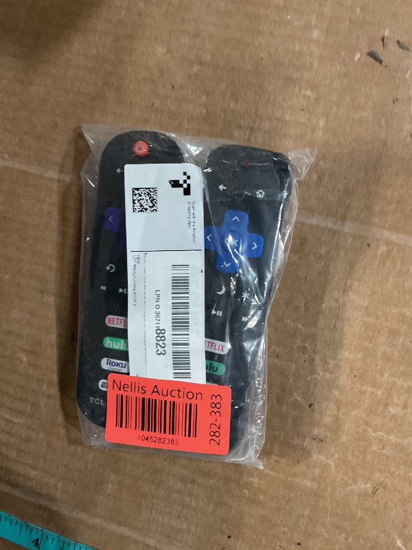 Photo 1 of (Pack of 2) Replacement-Remote-Control for Roku-TV,Compatible for TCL Roku/Hisense Roku/Onn Roku/Philips Roku Smart TVs(Not for Roku Stick and Box)