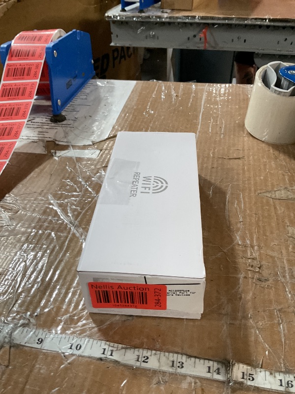 Photo 1 of WiFi Extender Signal Booster, 2025 WiFi Extender AC1200Mbps Dual Band (5.8GHz/2.4GHz), WiFi Booster with Ethernet Port for Home Covers up to 10000 Sq.ft, Compatible with More Devices