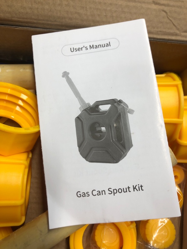 Photo 1 of (unknown if complete) Gas Can Spout Replacement Kit, Gas Can Nozzle Replacement