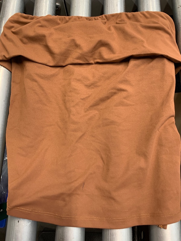 Photo 1 of (see images) SUUKSESS Women Double Lined Going Out Trendy Tube Tops Side Split small 