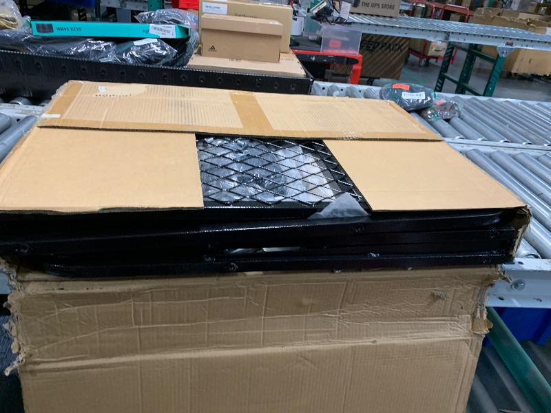 Photo 1 of ***PARTS ONLY***PINGDIR Folding Hitch Mount Cargo Carrier Hitch Rack Basket 60"*21.5"*6" Hauling Weight Capacity of 500 Lbs, Waterproof Cargo Bag 58" 19" 24", with Hitch Stabilizer,Cargo Net and Ratchet Straps