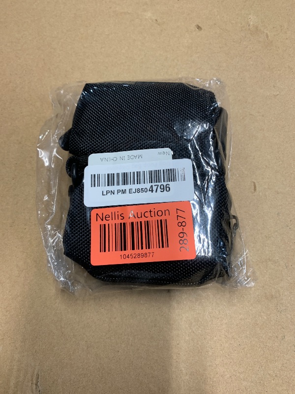 Photo 1 of (2 Pack) Dog Poop Bag Holder, Poop Bag Holders for Leashes, CAKOVANO Doggie Waste Bag Dispenser Small Doggy Poop Bag Zipper Pouch with Carabiner Clip with 4 Rolls of Pet Trash Bags, Black