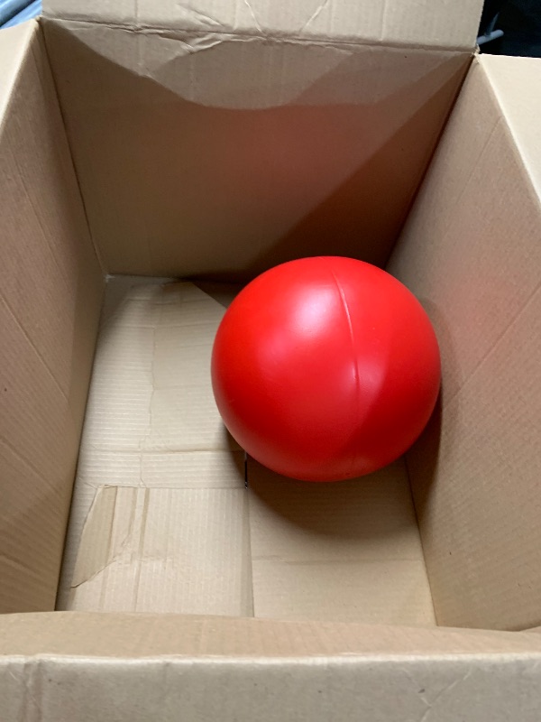 Photo 1 of (HARD PLASTIC BALL) Virtually Indestructible Best Ball for Dogs, 10-inch