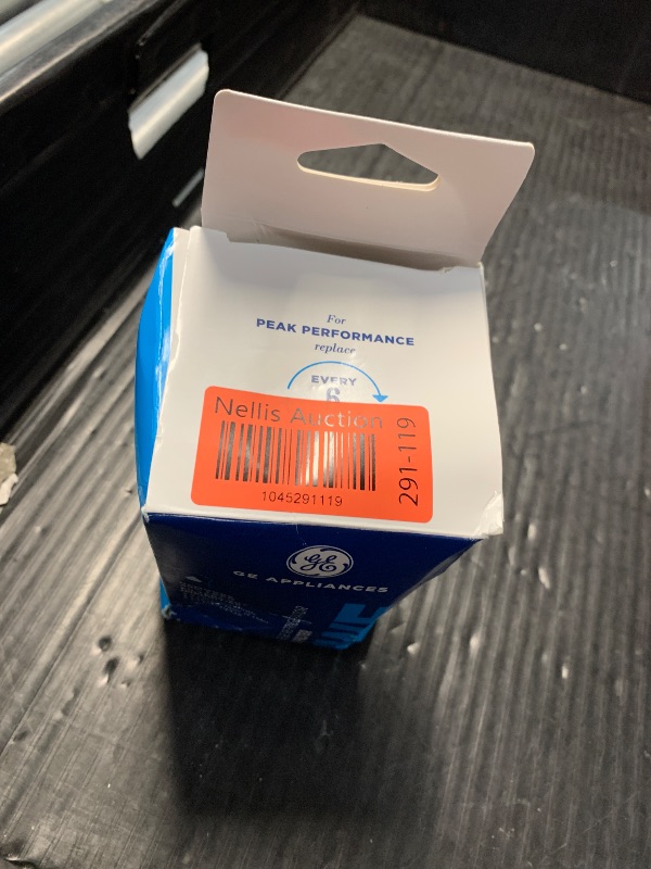 Photo 1 of GE MWF Refrigerator Water Filter, Genuine Replacement Filter, Certified to Reduce Lead, Sulfur, and 50+ Other Impurities, Replace Every 6 Months for Best Results, Pack of 1