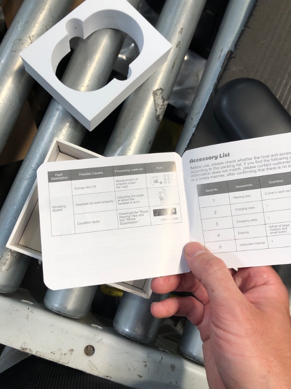 Photo 1 of ()POWER TESTED) (UNABLE TEST FURTHER) WASOCA Hearing Aids for Seniors, Hearing Aids Rechargeable with Bluetooth, Hearing Aid APP Control, Hearing Amplifier for The Hearing Loss, Hearing Your Voice. FSA or HSA Eligible