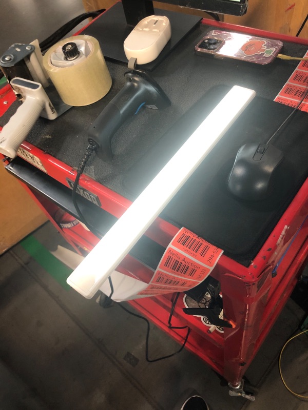 Photo 1 of Pak 16 Inch Under Counter Cabinet Lighting, 83 LED Battery Operated Motion Sensor Light, Dimmable Closet Lights, USB Rechargeable, Wireless Magnetic Under Counter Light for Kitchen, Bathroom, 2 Packs