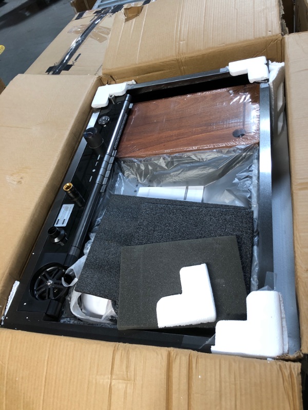 Photo 1 of ***PARTS ONLY***33x22 inch Drop In Kitchen Sink with Waterfall Faucet Combo Workstation- Gunmetal Black Stainless Steel 16 Gauge Single Bowl (Black, 33" x 22" x 10")