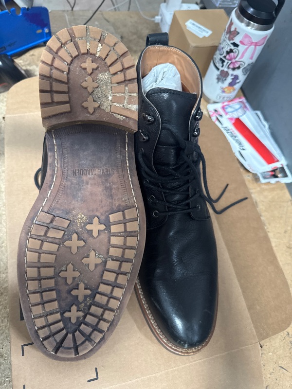 Photo 1 of **SEE NOTES**Steve Madden Men's Noby Fashion Boot, Black, 13