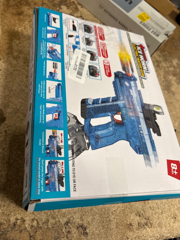 Photo 1 of ***(MISSING PARTS/ SEE NOTES)***Electric Water Guns for Adults & Kids,Realistic Automatic Water Gun with 26-32 FT Long Range,800ml Large Water Tank,Splash-Resistant Design,Summer Outdoor Pool Beach Toy for Backyard Games(Dark Green)