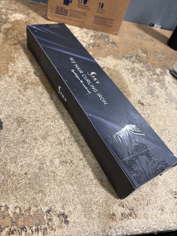Photo 1 of 1 1/2 inch Extra Long Barrel Curling Iron, 1.5 Inch Large Barrel for Long Hair Ceramic Tourmaline
