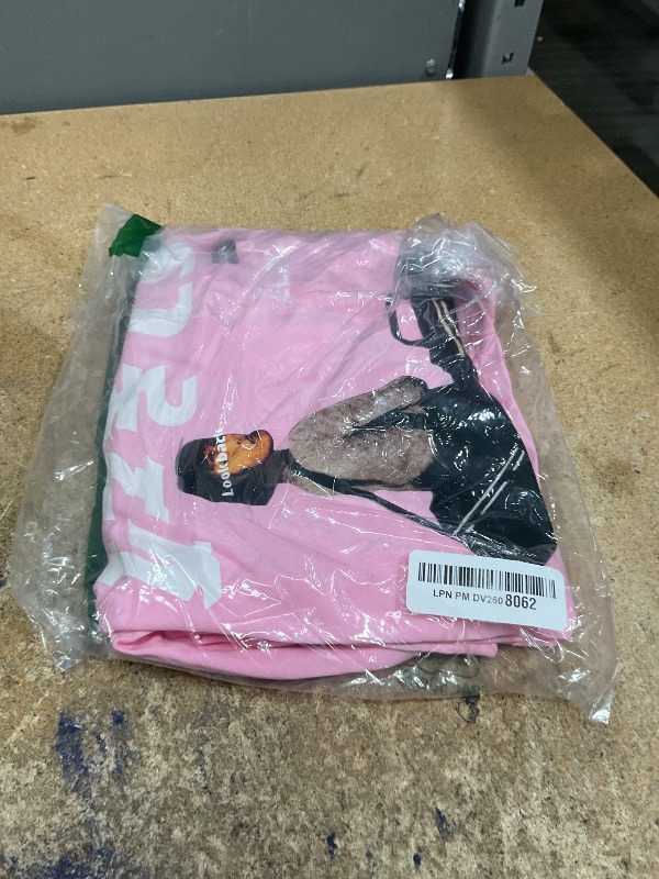 Photo 1 of Aelfric Eden Mens Oversized Graphic Tee Summer Unisex Hipster Printed Casual Harajuku Top Tshirt Pink, Medium