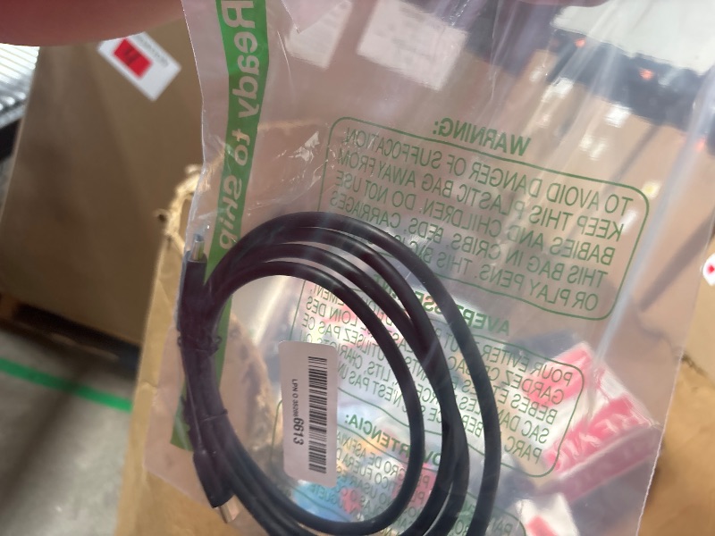 Photo 1 of Amazon Basics HDMI Cable, 6 Feet, HDMI 2.1 to HDMI Cable (48Gbps), 8K@60Hz 4K@120Hz Certified Ultra High Speed, Black, Compatible with PS5/Xbox/TV/Monitor