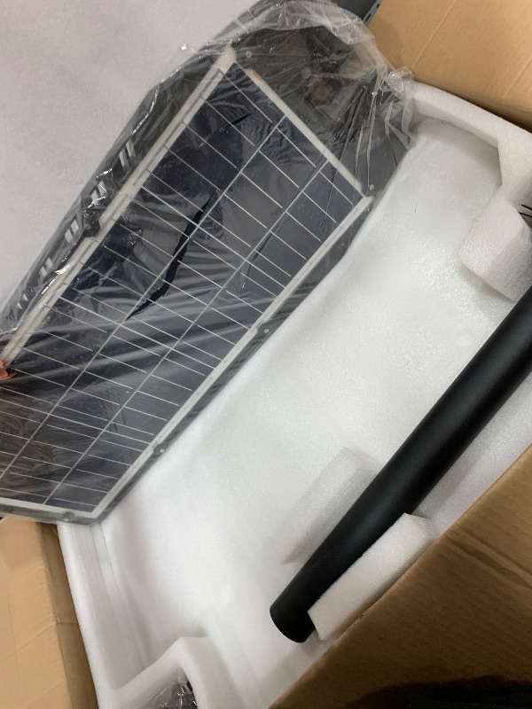 Photo 1 of ******************ONLY 1 LIGHT**********************
CEDIO Solar Street Lights Outdoor, 9800W Solar Lights Outdoor, 450000 Lumens LED Street Light Waterproof IP67 Dusk to Dawn,LED Flood Light with Motion Sensor 2 Pack