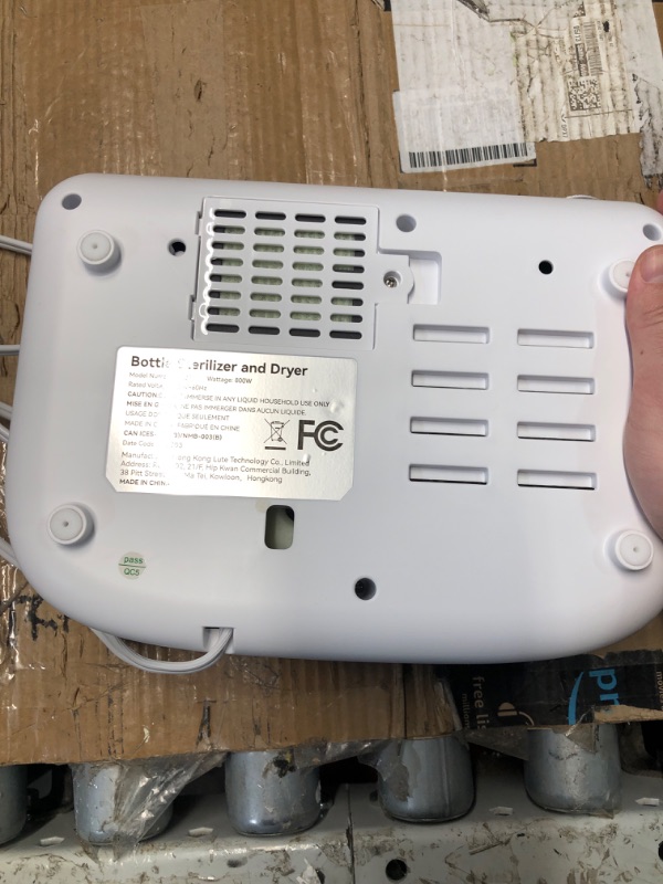 Photo 1 of (PARTS NOT FUNCTIONAL) Momcozy 3 Layers Large Bottle Sterilizer and Dryer, Fast Sterilize and Dry, Universal Bottle Sterilizer for All Bottles & Breast Pump Accessories, Touch Screen & Auto-Off Bottle Sanitizer