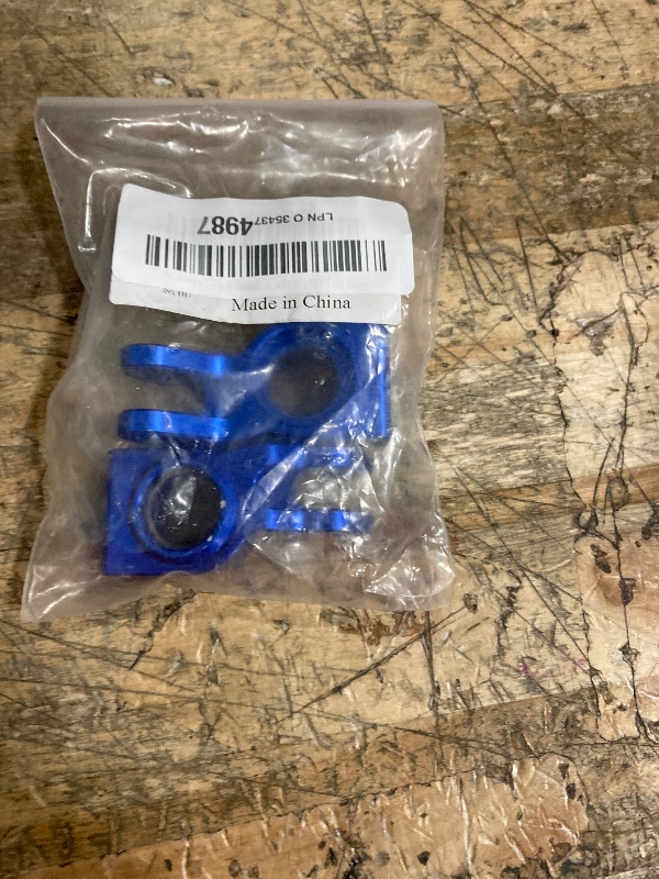 Photo 1 of Acekeeps 2-Pack Aluminum Rear Hub Set Bearing Carriers Upgrade Parts for ARRMA RC 1/8 Typhon Talion 1/7 Felony Mojave Limitless Car, Replace AR330193 (Navy Blue)