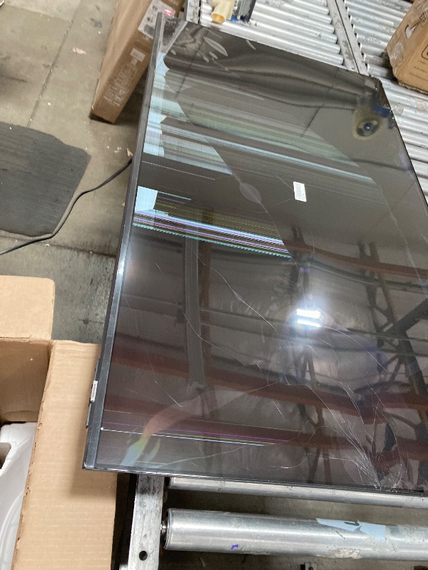 Photo 1 of **SMASHED SCREEN FINAL SALE**Samsung 55-Inch Class Crystal UHD U8000F 4K Smart TV (2025 Model) Endless Free Content, Crystal Processor 4K, MetalStream Design, Knox Security, Alexa Built-in