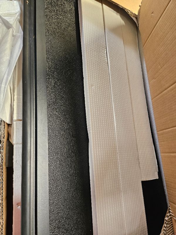 Photo 1 of ************MINOR DAMAGE-MISSING ALL CONNECTING HARDWARE*****************
Xcover Low Profile Hard Folding Truck Bed Tonneau Cover, Compatible with 2009-2018 Dodge Ram 1500, 2019-2021 Ram 1500 Classic Body, 2010-2024 Ram 2500/3500 Pickup 5.5 Ft Fleetside B
