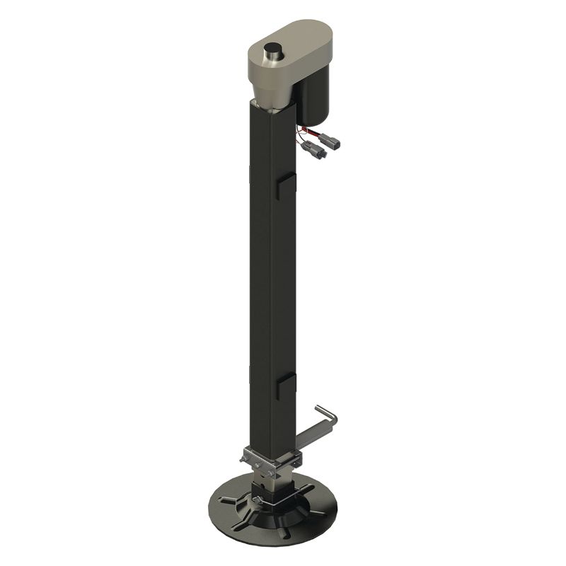 Photo 1 of (PARTS ONLY) Lippert Ground Control 3.0 Automatic 5th Wheel RV Leveling System Front Hall Effect Jack for Right or Left Leg Replacement with 5,000-lb. Load Capacity - 305340