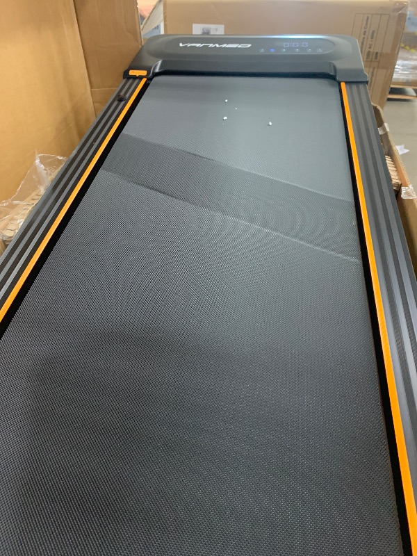 Photo 1 of ****MISSING REMOTE********
Hifast Walking Pad Treadmill - 2 in 1 Small Under Desk Treadmills for Home Office Apartment, 300lbs Capacity Portable Walking Pad with 5% Incline, 2.5HP...

