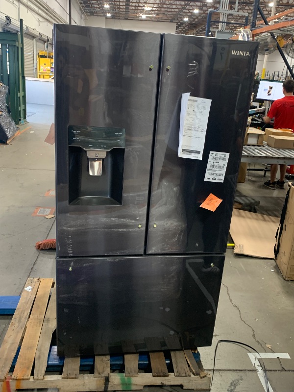 Photo 1 of *****************HEAVY USE DENTS AND SCRATCHES **************
26cu.ft. French Door Refrigerator with Ice & Water Dispenser, Stainless Steel
