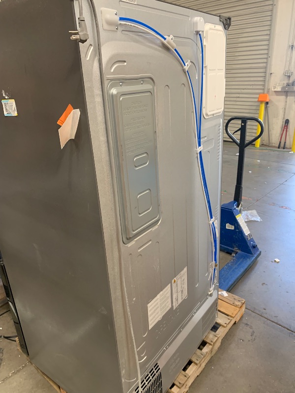 Photo 1 of *****************HEAVY USE DENTS AND SCRATCHES **************
26cu.ft. French Door Refrigerator with Ice & Water Dispenser, Stainless Steel
