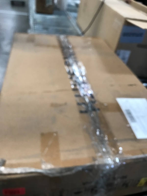 Photo 1 of (SOLD AS PARTS, MISSING) WALKINGDESK 63 Inches Height Adjustable L Shaped Standing Desk with 3 Drawers and Monitor Shelf, Electric Corner Comupter Desk, Sit Stand up Home Office Desk, Ergonomic Gaming Desk, Black