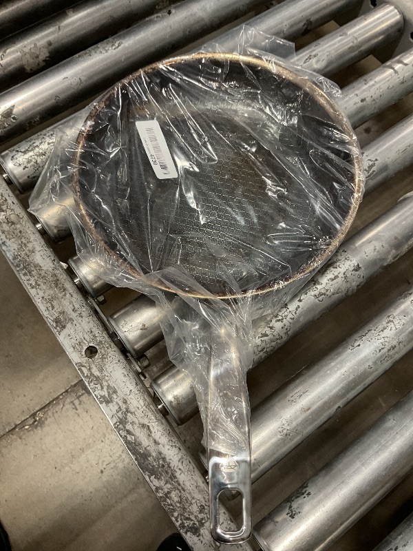 Photo 1 of **SEE CLERK NOTES** Blue Diamond Hybrid Nonstick Stainless Steel 10” Frying Pan, PFAS-Free Ceramic Diamond Surface Skillet, Diamond Bond Powerful Searing, Dishwasher Safe, Stay-Cool Handle, Induction Ready, All Cooktops