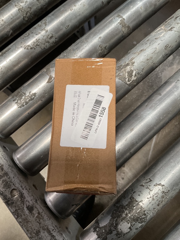 Photo 1 of 4in Black Door Hinges 6 Pack Interior and Exterior Door Hinges Black Matte 4 x 4 Inch with Square and 5/8" Radius Corner, Removable Pin, Iron Material