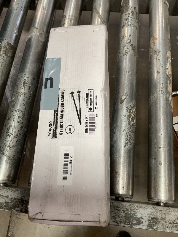 Photo 1 of 40PCS Timber Screws 5/16 X 14 Inch Heavy-Duty Green Coated, Exterior Lag Structural Wood Screws for Landscaping, Construction, Beams & Pole Barns, 1500-Hour Salt Spray Tested, Includes Hex Socket