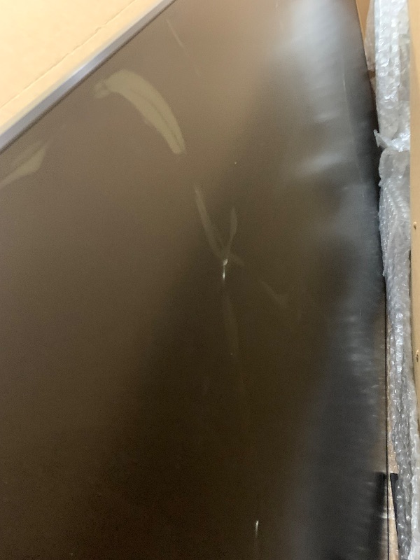 Photo 1 of ***CRACKED SCREEN***Hisense - 85" Class S7 Series CanvasTV 4K QLED TV with Hi-Matte Display and UltraSlim Wall Mount