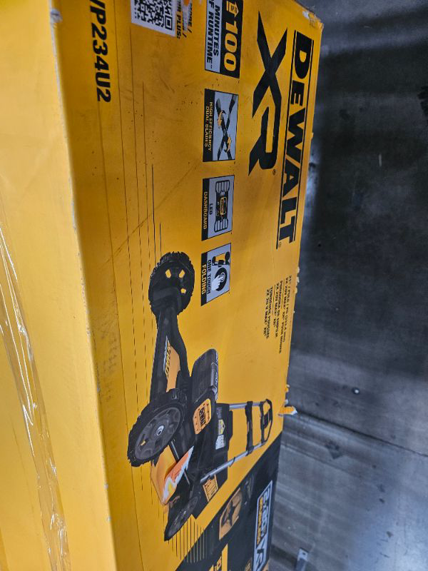 Photo 1 of ***PARTS ONLY***DEWALT - 2x20V MAX 21 in. Cordless Battery Powered Self Propelled Lawn Mower Kit with (2) 10 Ah Batteries and Chargers
