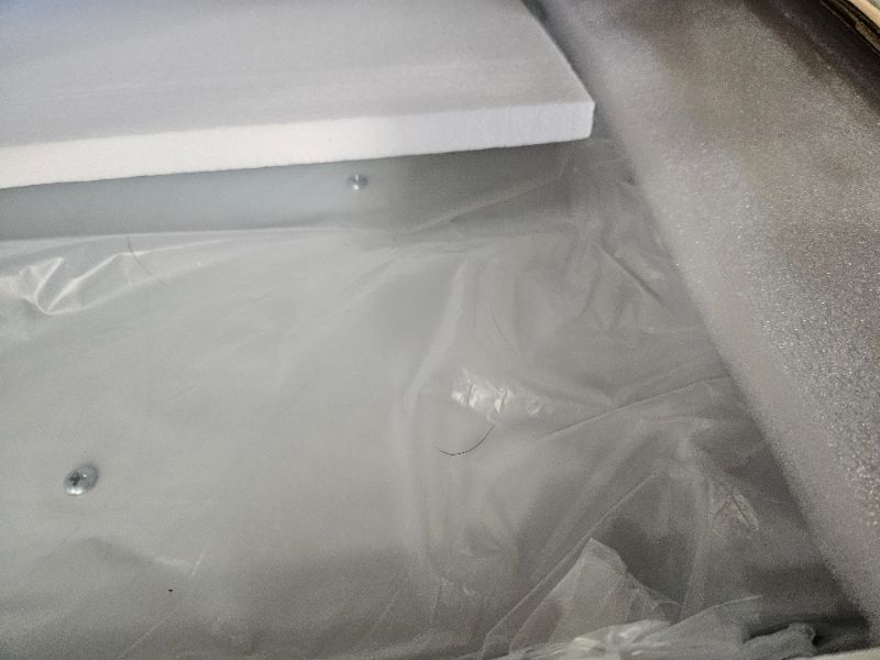 Photo 1 of ***DAMAGED - BENT - SEE PICTURES***
Streamline Ostiglia Ductless Undermount 165 CFM Range Hood in Brushed Stainless Steel with Mesh Filters, Push Button Control, LED Lights (SKU: T-8731-1-DL)