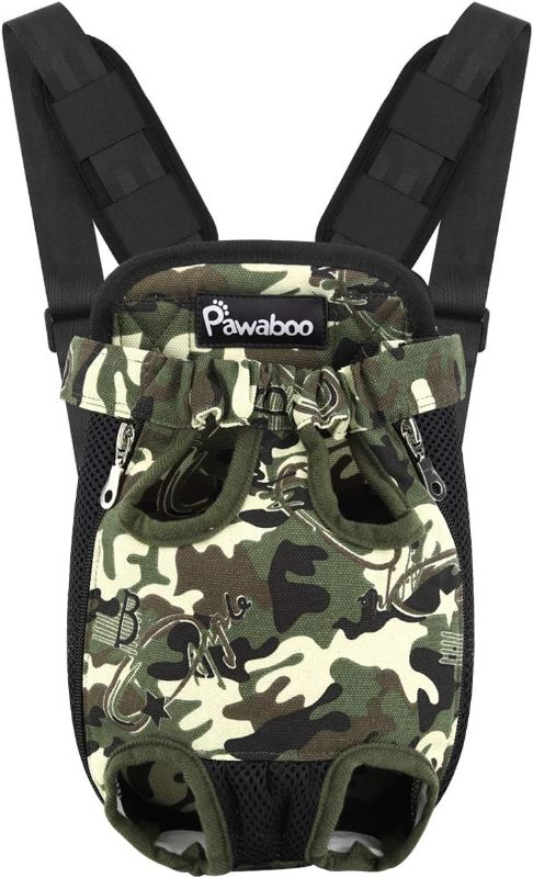 Photo 1 of 
Pawaboo Pet Carrier Backpack, Adjustable Pet Front Cat Dog Carrier Backpack Travel Bag, Legs Out, Easy-Fit for Traveling Hiking Camping for Small Medium...