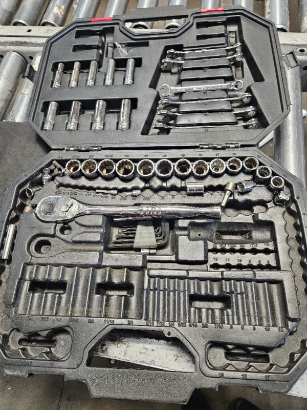 Photo 1 of ** Missing parts ** Husky Mechanics Tool Set (149-Piece)
