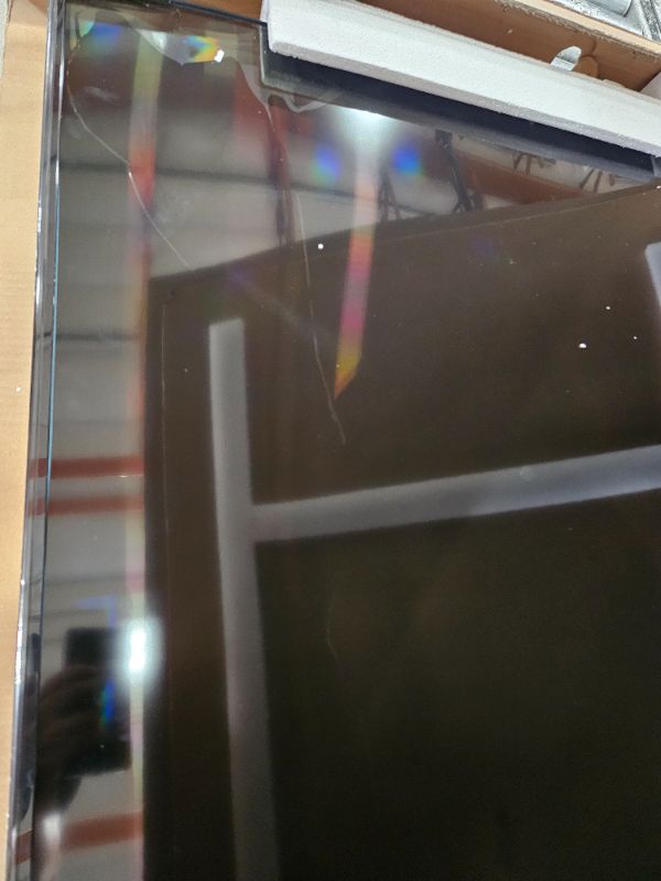 Photo 1 of ** Broken screen final sale **  TCL 65-Inch Class S5 UHD 4K LED Smart TV with Fire TV (65S551F, 2024 Model), Dolby Vision, HDR PRO+, Dolby Atmos, Alexa Built-in with Voice Remote, Apple AirPlay 2 Compatibility, Streaming Television