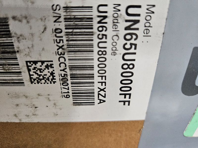 Photo 1 of ** Broken screen final sale ** Samsung 65-Inch Class Crystal UHD U8000F 4K Smart TV (2025 Model) Endless Free Content, Crystal Processor 4K, MetalStream Design, Knox Security, Alexa Built-in