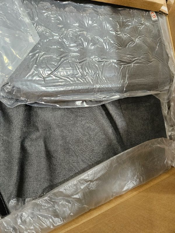 Photo 1 of ** Only box # 2 is included missing box # 1 ** Convertible Sectional 3 L-Shaped Couch Soft Seat with Modern Linen Fabric, Small Space Sofas for Living Room, Apartment and Office, 70'', Gray