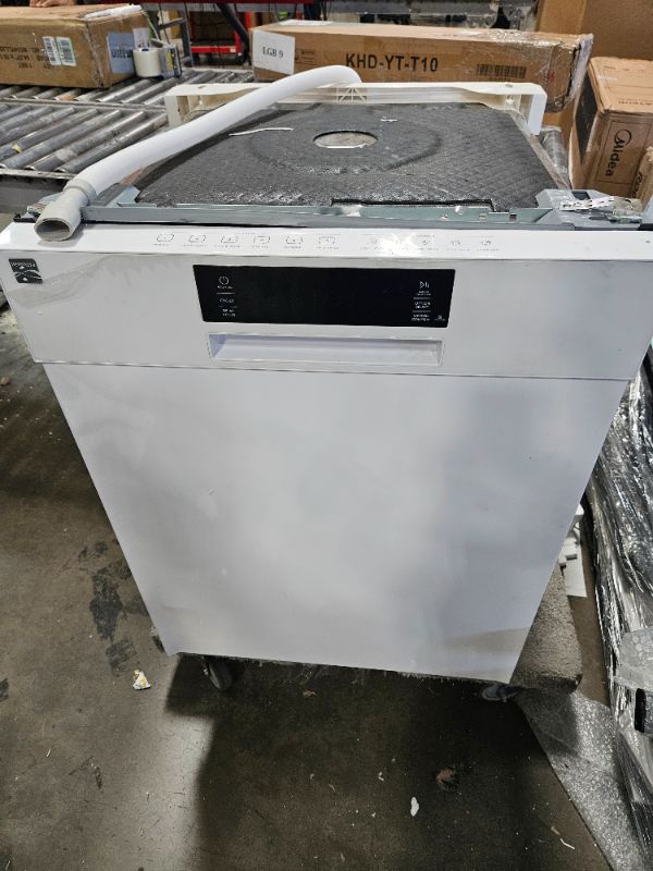 Photo 1 of *******SEE NOTES BEFORE BID***********
Kenmore 24" Built-in Stainless Steel Tub Dishwasher EasyFlex 3rd, SmartWash, UltraWash Plus, TurboDry, and MoreSpace Adjustable Rack, Energy Star Certified, White