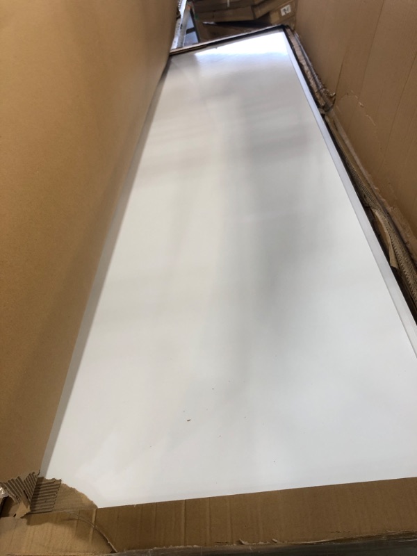 Photo 1 of ************SEE NOTES BEOFRE BID************
VIZ-PRO Double-Sided Magnetic Mobile Whiteboard, 96 x 48 Inches, Rolling Dry Erase Board Easel Stand on Wheels with Aluminium Frame for School Office Home 8' x 4'