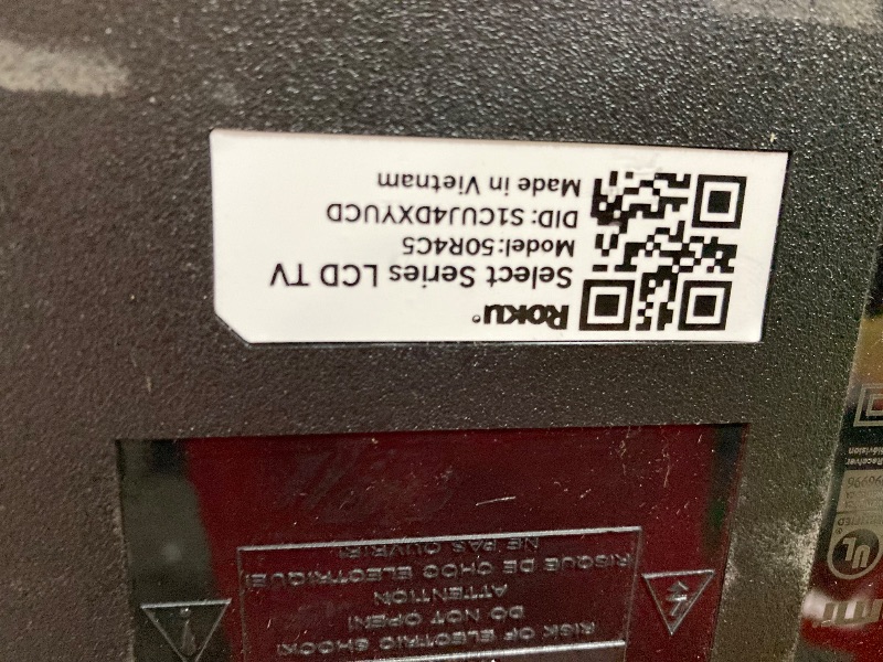 Photo 1 of **SMASHED SCREEN FINAL SALE**Roku Smart TV 2025 – 50-Inch Select Series