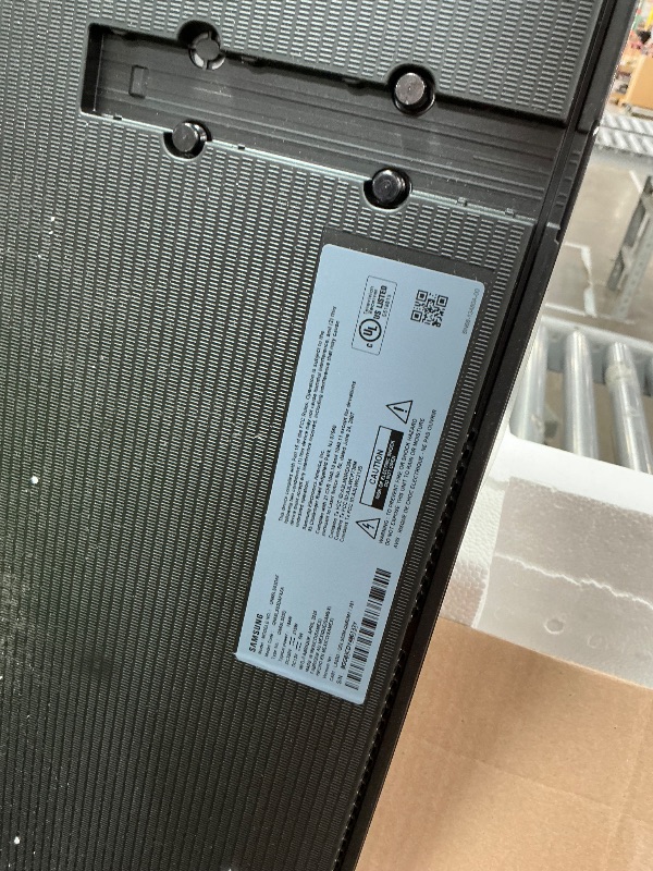 Photo 1 of CRACKED/BROKEN SCREEN Samsung 65-Inch Class QLED 4K LS03D The Frame Series Quantum HDR Smart TV w/Dolby Atmos, Art Mode, Anti-Reflection, Customizable Frame, Slim Fit Wall Mount with Alexa Built-in (QN65LS03D, 2024 Model)