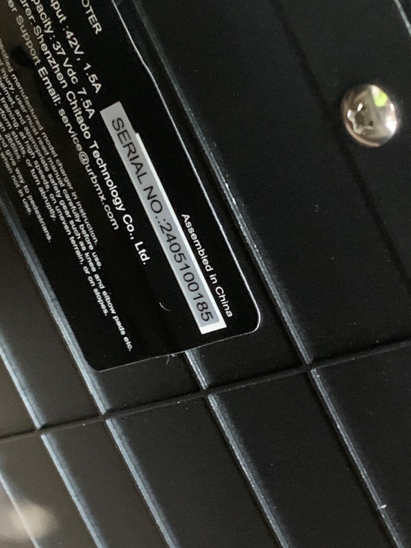 Photo 1 of ***PARTS ONLY***URBANMAX C1 Electric Scooter with Seat, Foldable Scooter for Adults Carry up to 265lbs, 450W Powerful Motor 25 Miles Range with Dual Shock Absorbers, 18.6mph Commuter E-Scooter with Basket
