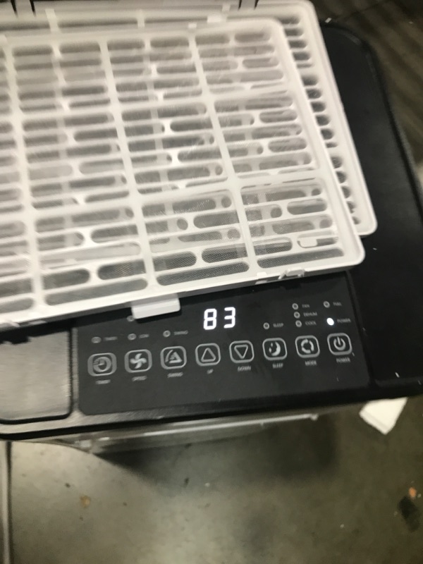 Photo 1 of **********DOES NOT BLOW COLD AIR, MISSING ACCESSORIES************
TECXERLLON 10000 BTU Portable Air Conditioners, 4-in-1 Portable Ac with Cooling, Dehumidifier, Fan & Sleep Modes, 2 Speeds, Auto Swing, Cools up to 480 Sq. Ft. for Home, Office, Garage