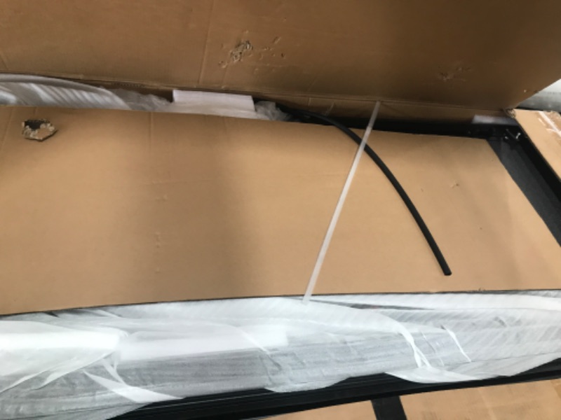 Photo 1 of (missing hardware) Rough Country Hard Tri-Fold Flip Up Truck Bed Tonneau Cover for Ford F-250/F-350 Super Duty (1999-2016) - Fits 6'10 (81.0-82.4") 